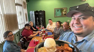 FILIPINO MUKBANG w/ Mama, Nana, La Gordiz, and our Cali Fam • CASA FILIPINA BAKESHOP & RESTAURANT