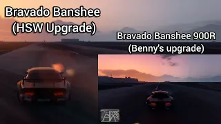 *New* GTA Online - Quick Comparison Bravado Banshee (HSW) Vs Bravado Banshee 900R