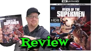 Reign Of The Supermen 4K Unboxing and Review - Animation - Action - Sci-Fi