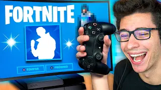 LIBEREI A SKIN SECRETA DO PS4 NO FORTNITE! *EXCLUSIVA*