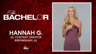 Meet Hannah G. - The Bachelor