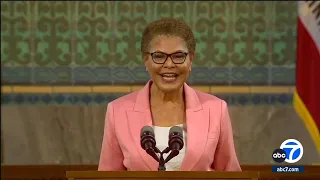 Mayor Karen Bass calls on LA's 'most fortunate' to help create more affordable housing