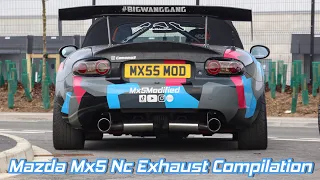 Mazda Mx5 Nc / Mk3 Exhaust Sound Compilation #mx5modified