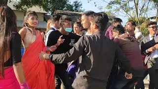 Tharu Wedding Dance DJ Bhojapuri VS Hindi songs 2021 in Chitwan