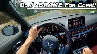 6 Simple Ways to Avoid Crashing Your Car! - 2022 Honda Civic Si (POV Drive)