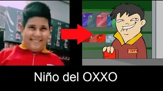 Niño del oxxo animado