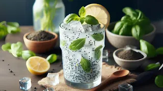 Basil Seeds Drink Recipe, A Natural Detox and Weight Loss Drink