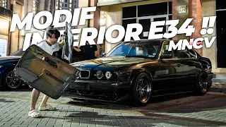 SEMPET DI HANCURIN , INTERIOR BMW E34 KITA MODIF JAUH LEBIH KEREN !!