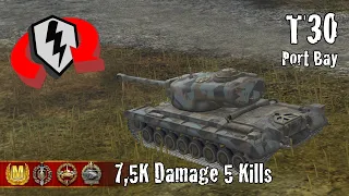 T30  |  7,5K Damage 5 Kills  |  WoT Blitz Replays