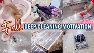 *NEW* FALL DEEP CLEAN WITH ME-EXTREME CLEANING MOTIVATION-DEEP CLEANING MY HOUSE-JESSI CHRISTINE