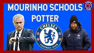 Jose Mourinho Schools Graham Potter ~ Best of Mourinho Press Conferences At Chelsea