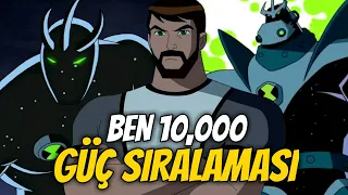 Ben 10,000'lerin Güç Sıralaması (İlk 5 Seri) | Ben 10