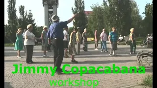 Jimmy Copacabana  Разучиваем на свежем воздухе новику этого сезона  ОМСК  Lariva Dance  17 07 2023 г