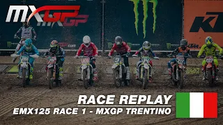 MXGP of Trentino 2019 - Replay EMX 125 Race 1 #Motocross