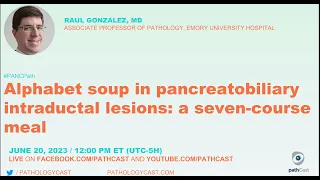 #PANCPATH Alphabet soup in pancreatobiliary intraductal lesions: a seven-course meal