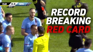 Sent Off After 3 Mins! Fastest EVER Red Card to Start an MLS Season