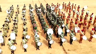 Best Band display by UPDF, POLICE and PRISON'S BAND