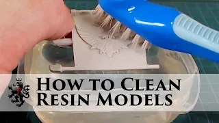 How to Clean Resin Models - Removing Mold Release Agent - Forge World