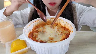 엽기떡볶이 먹방 (중국당면 추가) 🔥 Tteokbokki Mukbang ASMR