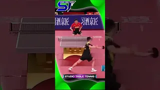 Backhand Attacks LIANG Jingkun #pingpong #sports #tabletennis #shorts