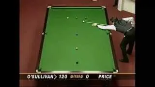 Ronnie O'Sullivan fastest 147 break (5:20) FULL FRAME