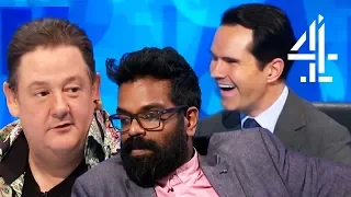 Romesh Ranganathan is SO DONE with Johnny Vegas | 8 Out of 10 Cats Does Countdown | Best Comedians 4