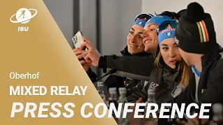 Oberhof 2023: Mixed Relay Press Conference