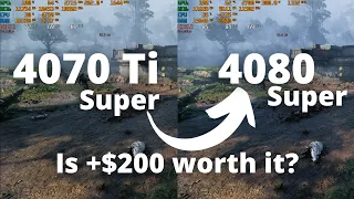 RTX 4070 Ti Super vs RTX 4080 Super: The Ultimate Comparison!!!