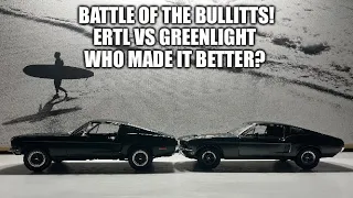 1/18 Greenlight Collectibles Bullitt (2020) VS ERTL Bullitt (2003). Which One Is Better, and Why?