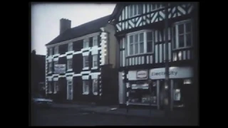 Mold High Street in the late 1970's early1980's