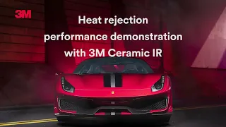 3M™ Automotive Window Film Ceramic IR Series – Heat Test