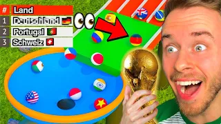 Fußball WM - aber in MARBLE RACE! 👀🏆 (Katar 2022)