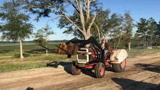 Lot 966: Case 1494 Tractor With Loader