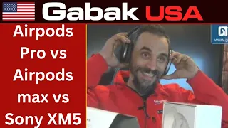 Airpods pro vs Airmax max vs Sony XM5 the good the con the ugly