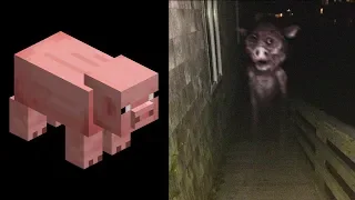 Minecraft Mobs As Cursed Images 2 (EXTRA CURSED)