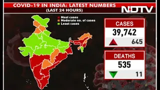 Coronavirus News: 39,742 Fresh Covid Cases In India; 535 Deaths In 24 Hours