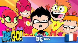 Le Meilleur de Flash, Kid Flash et Speedy | Teen Titans Go! en Français 🇫🇷 | @DCKidsFrancais