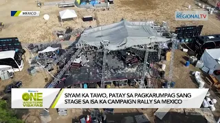 One Western Visayas: 9 ka tawo, patay sa pagkarumpag sang stage sa isa ka campaign rally sa Mexico