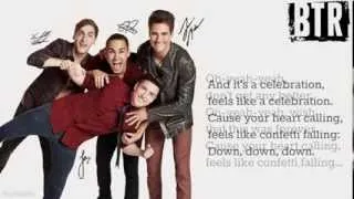 Big Time Rush-Confetti Falling [Lyrics]