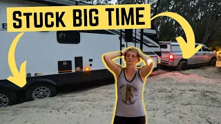 Florence Oregon Sand Dunes & How We Got Our RV Stuck In the Sand