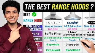 Best Range Hoods Brand 2023 🔥 IKTCH vs COMFEE vs COSMO vs CIARRA