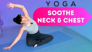10-Minute Yoga Pick-Me-Up! || Neck & Chest Release