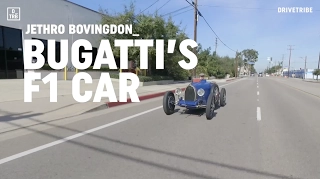 Driving Pur Sang's Bugatti Type 35 race car