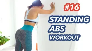 Easy Standing Ab Exercises To Burn Belly Fat - 21 Day Lose Belly Fat Challenge #16