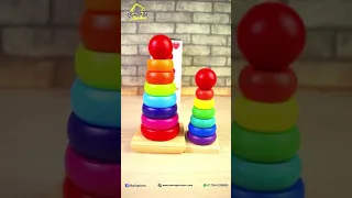 Wooden Rainbow tower review and BD price. #khelaghor