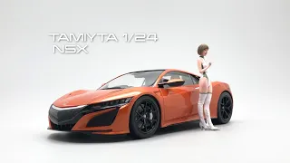 TAMIYA 1/24  HONDA NSX (NC1) FULL BUILD