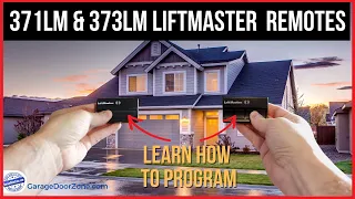 371LM & 373LM Liftmaster Remote Programming | Garage Door Opener Compatibility and Programming