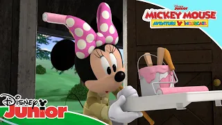 🏝 Casa de Vacanța a lui Minnie | Mickey Mouse: Aventuri Încurcate | Disney Junior România