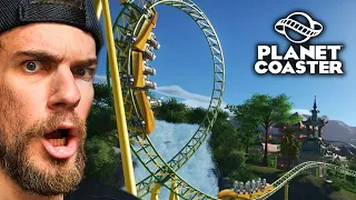 UN COASTER QUI FAIT MARCHE ARRIÈRE ! 😨 - Planet Coaster