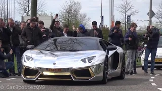 Lamborghini Aventador w/ Capristo Exhaust HUGE FLAMES!!